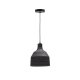 KAVE HOME Amire loftlampe, rund - sort tr (21)