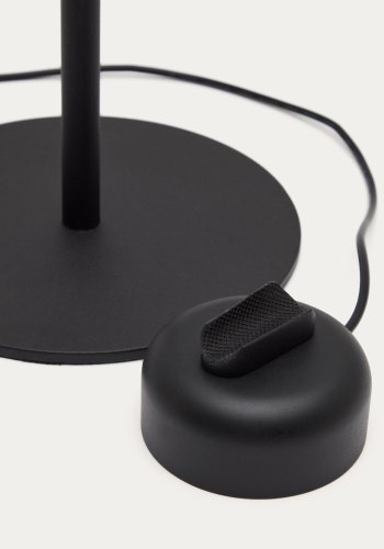 KAVE HOME Orey sort metal bordlampe med multi-position spotlight