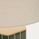 KAVE HOME Rue grn keramisk bordlampe