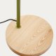 KAVE HOME Catlar gulvlampe - grn metal og asketr