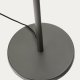 KAVE HOME Navat gulvlampe med metalfod i grnmalet finish
