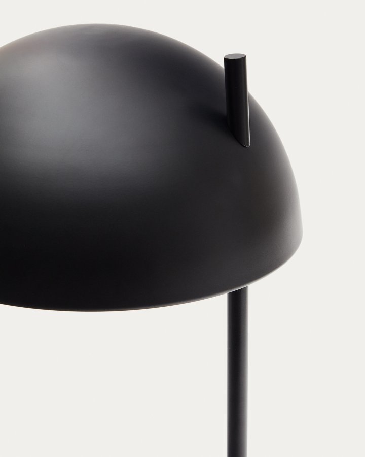 KAVE HOME Catlar bordlampe - sort metal og asketr