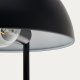 KAVE HOME Catlar bordlampe - sort metal og asketr