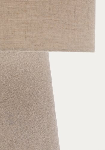 KAVE HOME Algaida bordlampe - gr stof