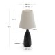 KAVE HOME Luvia bordlampe med trfod i sortmalet finish
