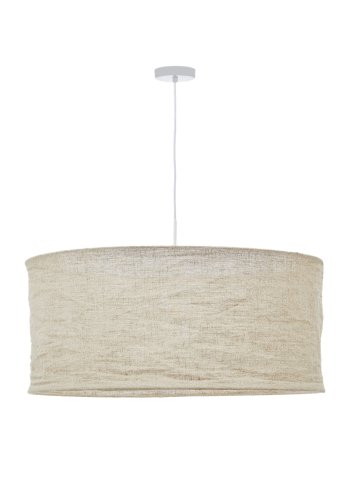KAVE HOME Mariela loftslampeskrm i hr i beige finish 80 x 40 cm