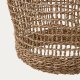 KAVE HOME Laiar loftlampeskrm i rattan i naturlig finish 27 cm