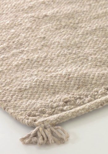 KAVE HOME Carime gulvtppe - beige uld/bomuld/polyester (200x300)