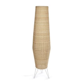 KAVE HOME Kamaria bordlampe - natur rattan og metal