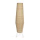 KAVE HOME Kamaria bordlampe - natur rattan og metal