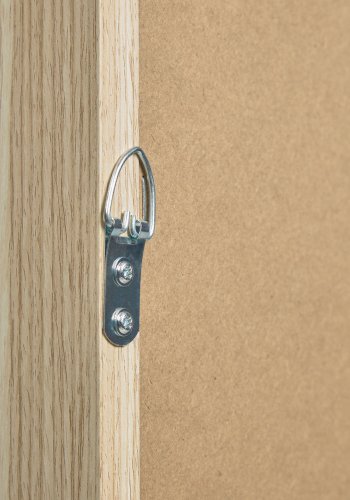 KAVE HOME Naira circular billede - glas, beige og sort lrred, polystyren (90x60)