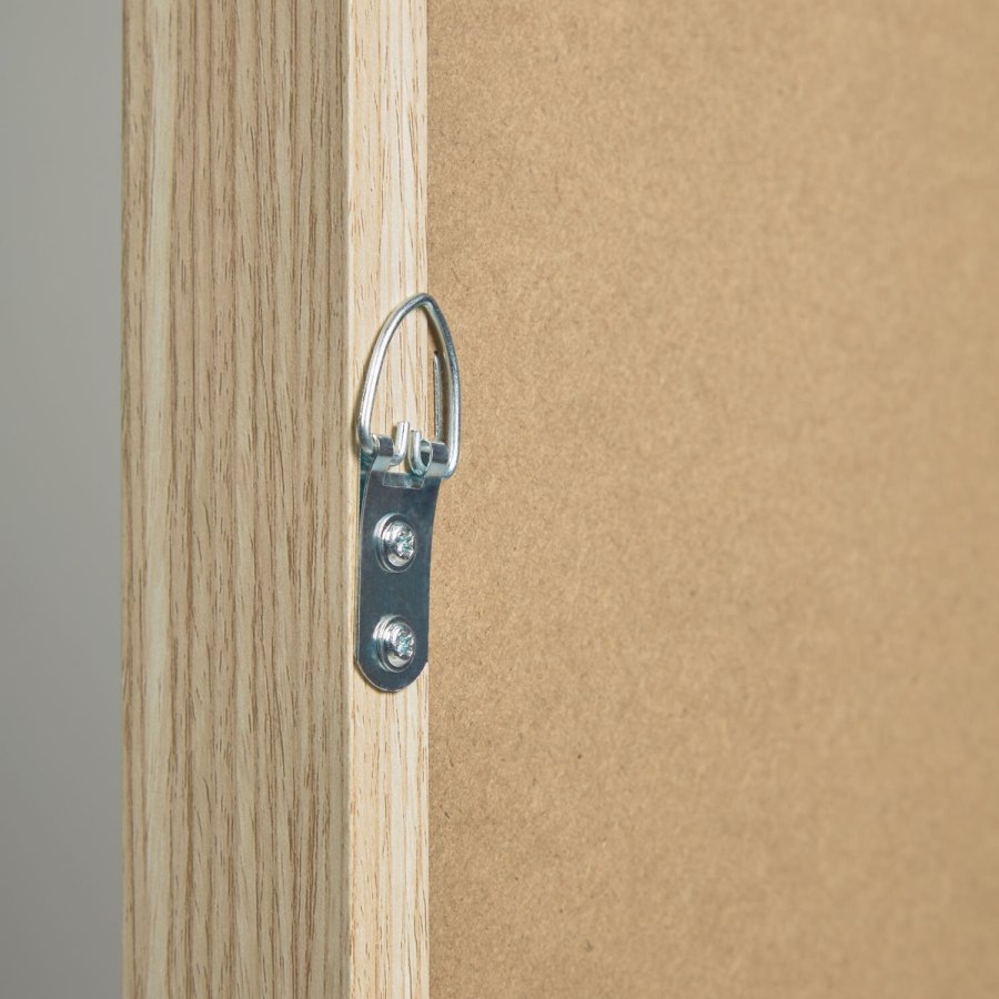 KAVE HOME Naira circular billede - glas, beige og sort lrred, polystyren (90x60)