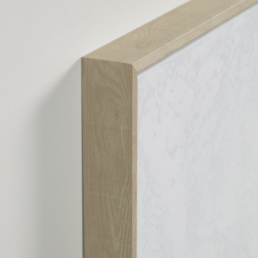 KAVE HOME Malvern billede - grn og hvid lrred og polystyren (70x50)