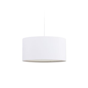 KAVE HOME Santana loftlampe, m. diffuse - hvid stof og PVC (40)