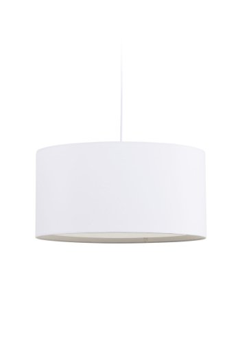 KAVE HOME Santana loftlampe, m. diffuse - hvid stof og PVC (40)