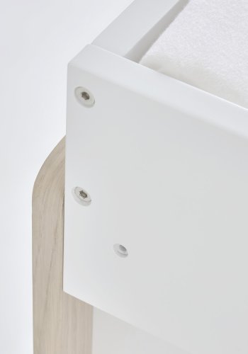 KAVE HOME Nunila puslebord - hvid MDF (72x55)