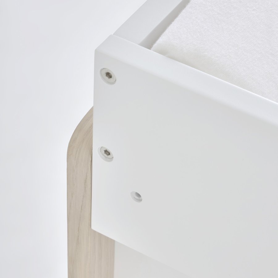 KAVE HOME Nunila puslebord - hvid MDF (72x55)