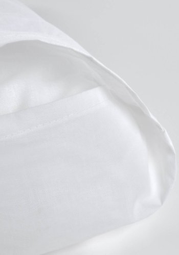 KAVE HOME Dulcia pude - silikone hulfibre, hvid bomuld (30x60)