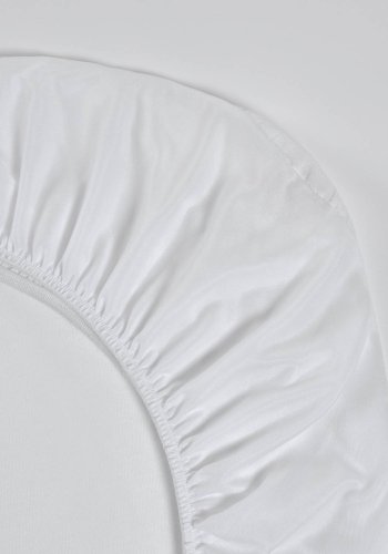 KAVE HOME Jasleen madrasbeskytter - hvid bomuld (170x140)