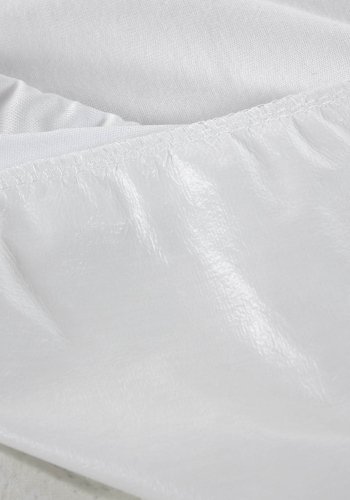KAVE HOME Jasleen madrasbeskytter - hvid bomuld (170x140)