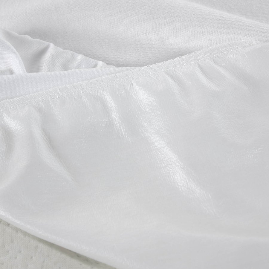 KAVE HOME Jasleen madrasbeskytter - hvid bomuld (170x140)