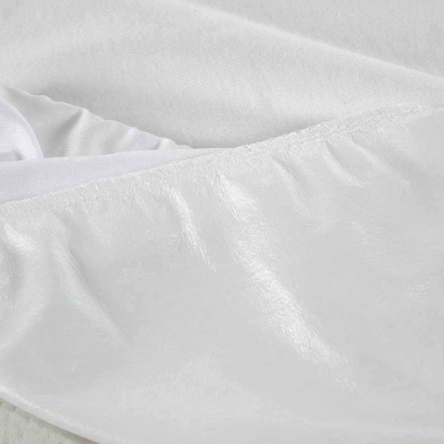 KAVE HOME Jasleen madrasbeskytter - hvid bomuld (170x140)