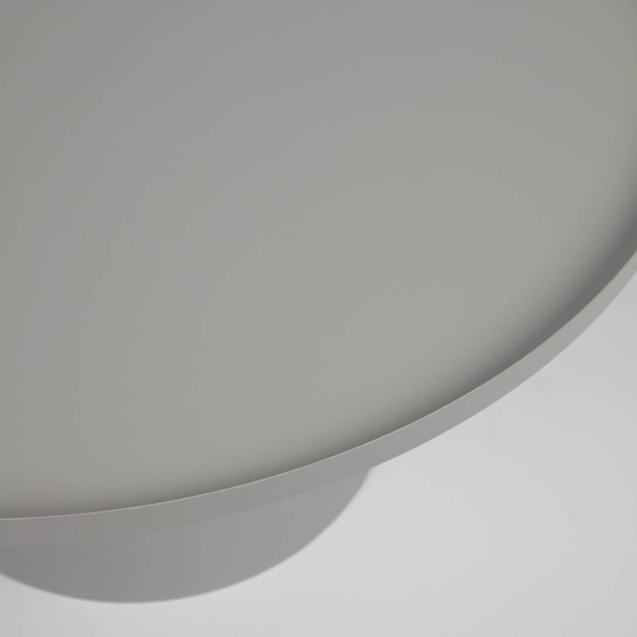 KAVE HOME Fleksa sidebord, rund - gr jern (72)