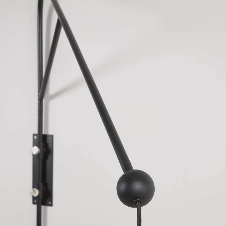 KAVE HOME Eleazar vglampe - sort metal