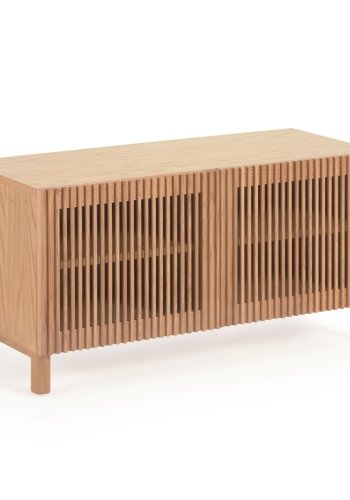 KAVE HOME Beyla skoskab, m. 2 lger og 2 hylder - natur egefinér og egetr