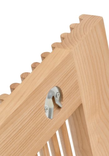 KAVE HOME Beyla sengegavl - natur asketr (til 90 cm senge)