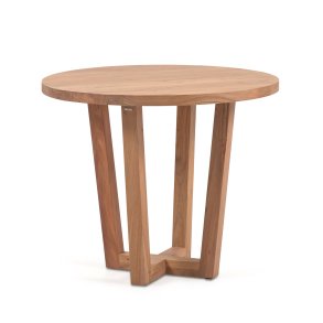 KAVE HOME Nahla spisebord, rund - natur akacietr (90)