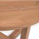 KAVE HOME Nahla spisebord, rund - natur akacietr (90)