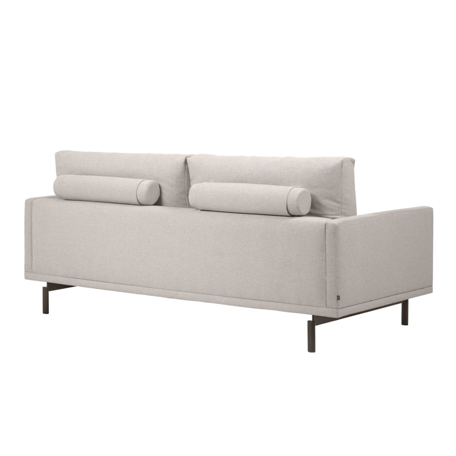 KAVE HOME Galene 3 pers. sofa - beige genbrugsfibre og jern