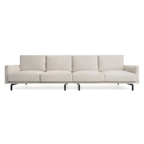 KAVE HOME Galene 4 pers. sofa - beige genbrugsfibre og jern