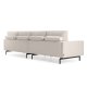 KAVE HOME Galene 4 pers. sofa - beige genbrugsfibre og jern