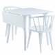ROWICO Carmen spisebordsstol - hvidt tr, m. armln