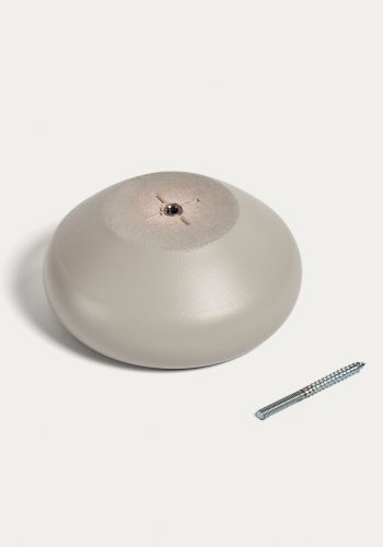 KAVE HOME Nadue st med 3 vgkroge i massiv bgetr med gr finish