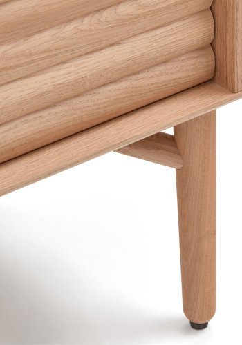 KAVE HOME Lenon skab, m. 4 lger - natur egefinér og egetr