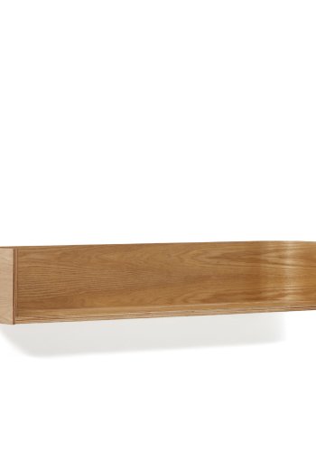 KAVE HOME Octavia hylde lavet af ask krydsfiner 90 x 20 cm