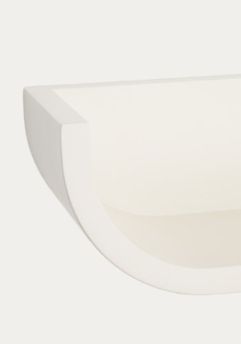 KAVE HOME Salaya hylde i lakeret beige ask lamineret krydsfiner 60 x 12 cm