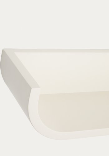 KAVE HOME Salaya hylde i lakeret beige ask lamineret krydsfiner 60 x 12 cm