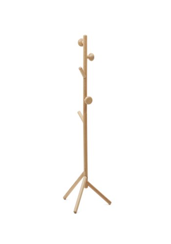 KAVE HOME Nadue knagerkke i massiv bgetr med naturlig finish 170 cm