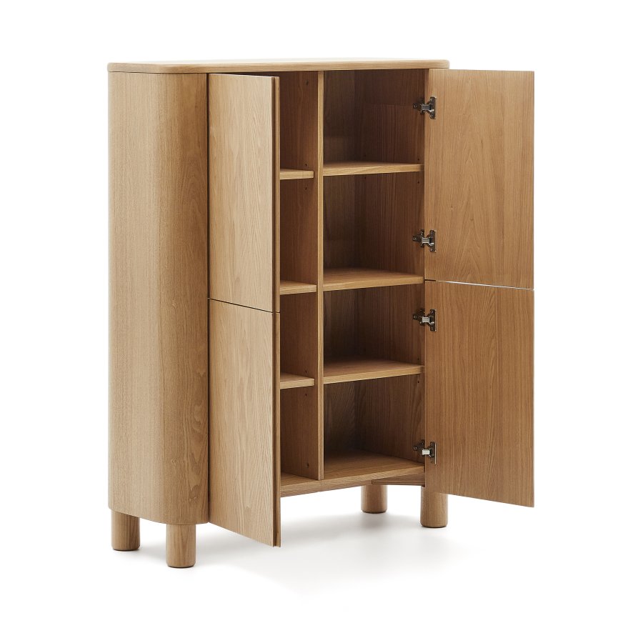 KAVE HOME Salaya hj sknk i ask krydsfiner, 100 x 134 cm