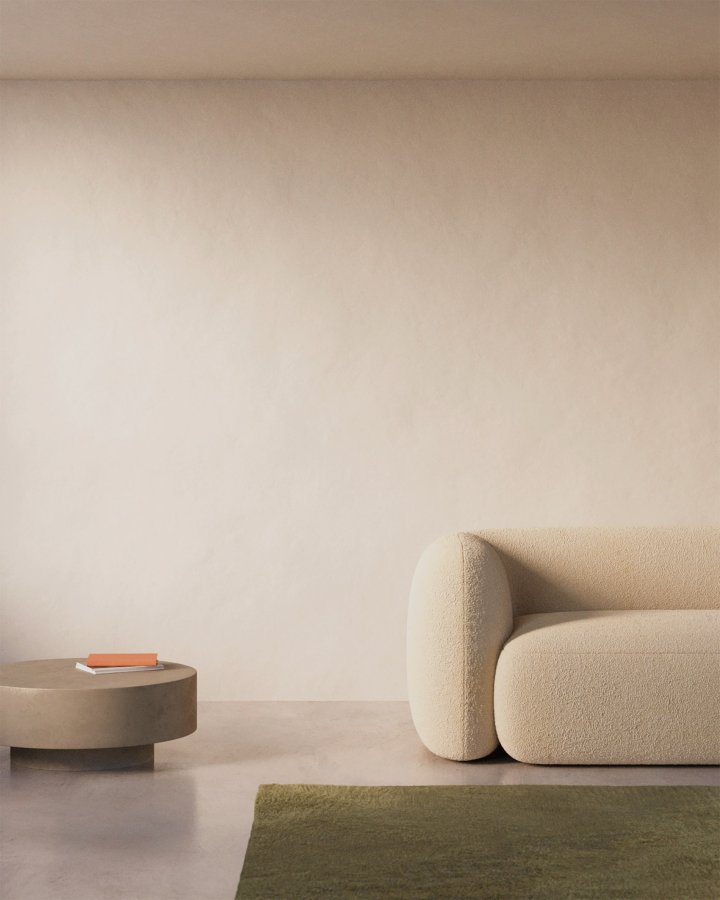 KAVE HOME Sitra modulhylde, 3 massive egetrshylder i naturlig finish, 110 cm, FSC Mix Credit