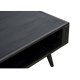 NOVASOLO sofabord, m. hylde - sort tr og jern