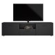 TVILUM Media TV-bord, m. 2 lger og 1 skuffe - sort melamin/spnplade (147.2x39.8)