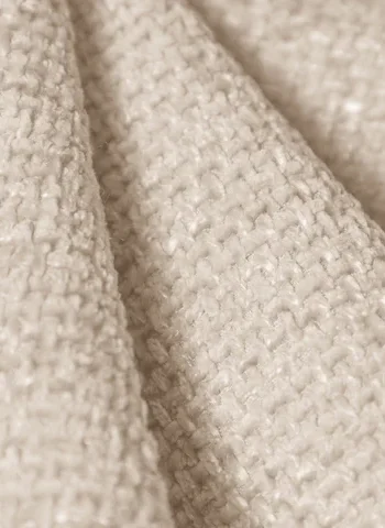 MICADONI Miley chaiselong, venstre - beige chenille og sort plast (150x95x70)