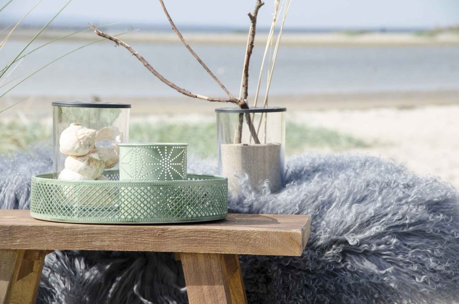 HOUSE NORDIC Barcelona Teak bnk - genbrugs teaktr (50x25)