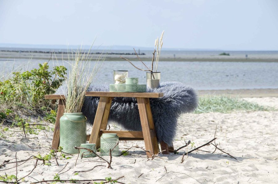 HOUSE NORDIC Barcelona Teak bnk - genbrugs teaktr (90x25)