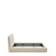 KAVE HOME Martina sengebetrk i ecru bouclé til en 180 x 200 cm madras